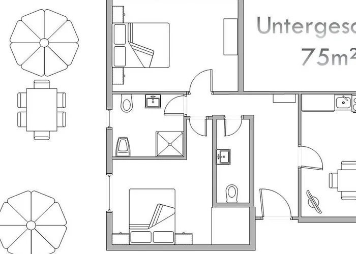 Erdgeschosswohnung Mit Viel Komfort Und Terrasse By Interhome * Τρογκίρ